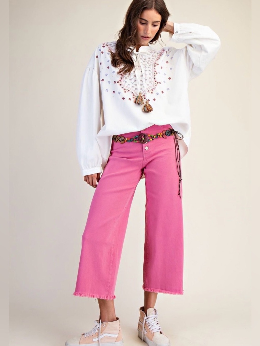 NWT Easel Pink Pants size M